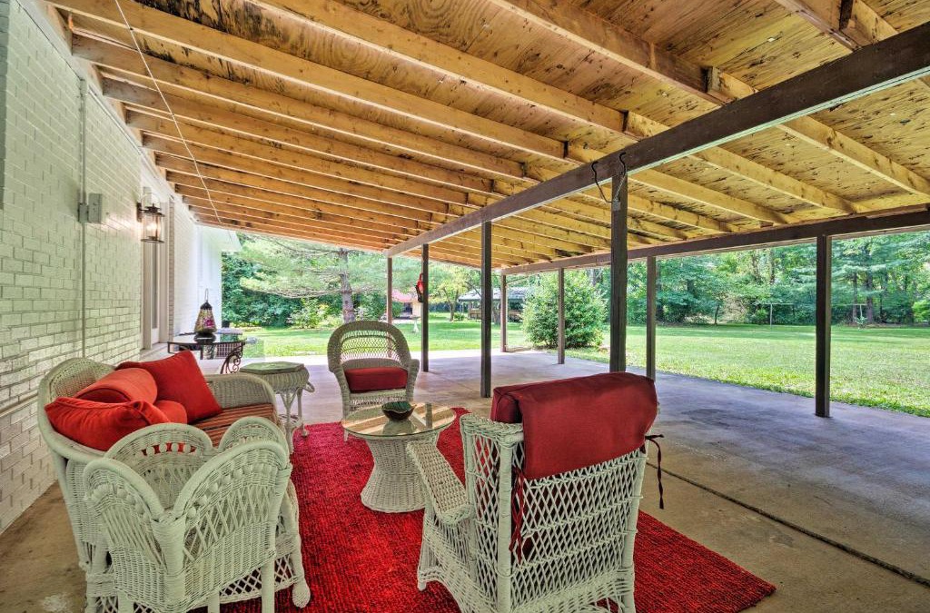 Elizabethton House | Renovated Home on Watauga River, By Boat Ramp