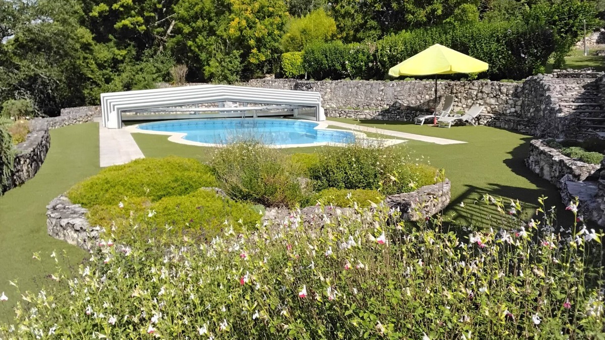 Roquecor House | Renovated stone watch tower with private pool
