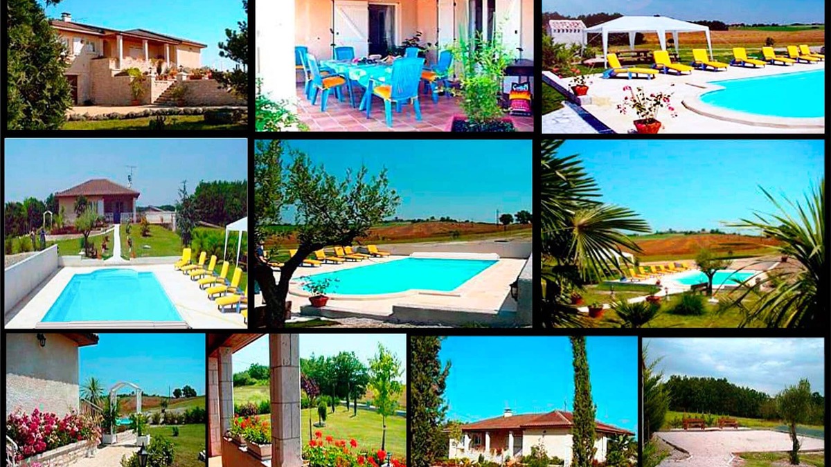 Montaigu-de-Quercy House | Rent house with private pool in the campgne near a lake