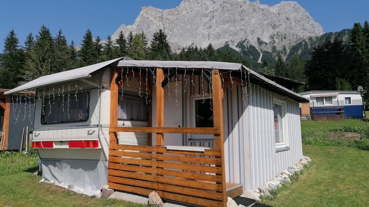 Ehrwald House | Rental caravan (Mobilhome) Zugspitzblick Ehrwald/Tyrol/Austria
