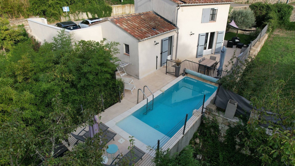 Saint-Laurent-de-Carnols House | Rental Acasadistella air-conditioned Private heated pool Wifi #ProvenceOccitane