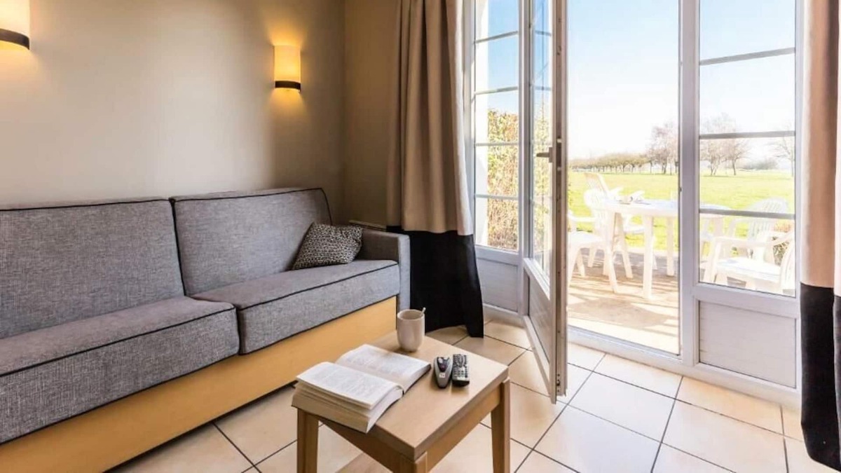 Port-en-Bessin-Huppain House | Residence Pierre & Vacances Le Green Beach**** - House 5 people - 1 bedroom - Terrace