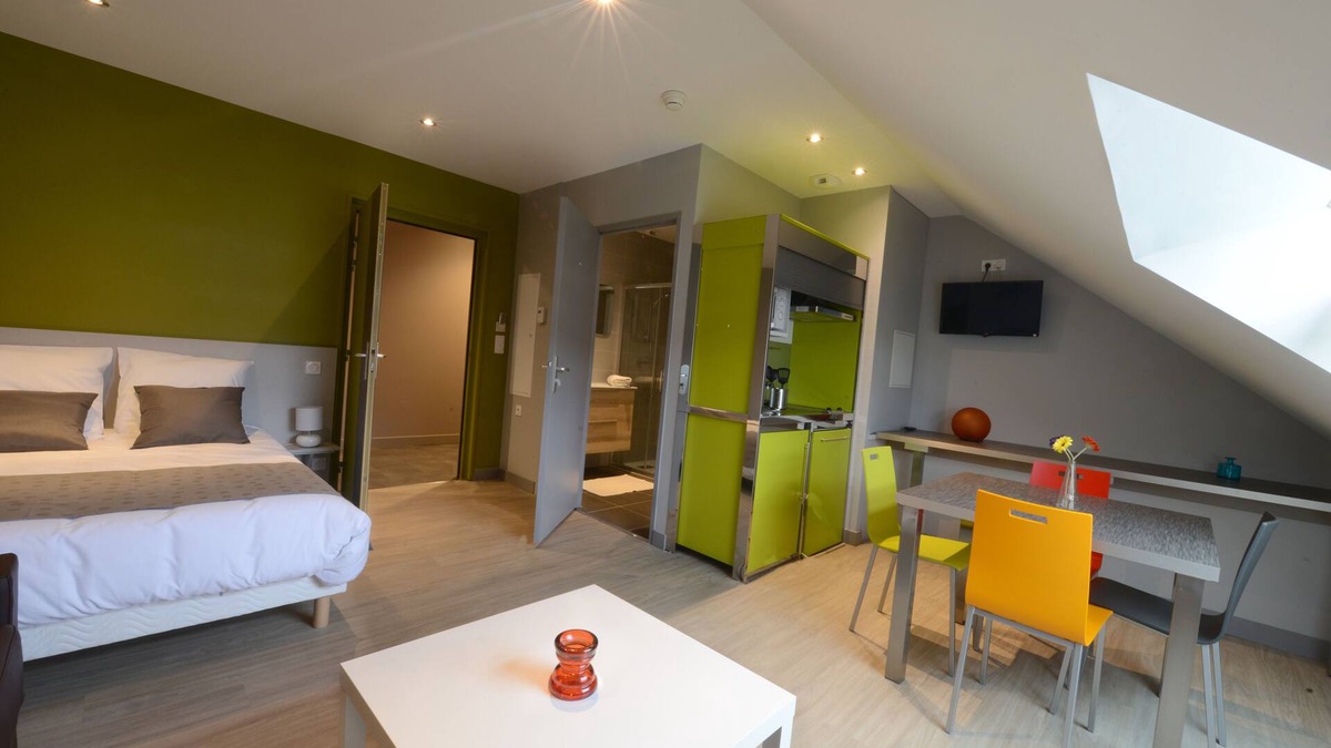 Alleuze Apartment | Residence Appart'en ville Studio 2 persons