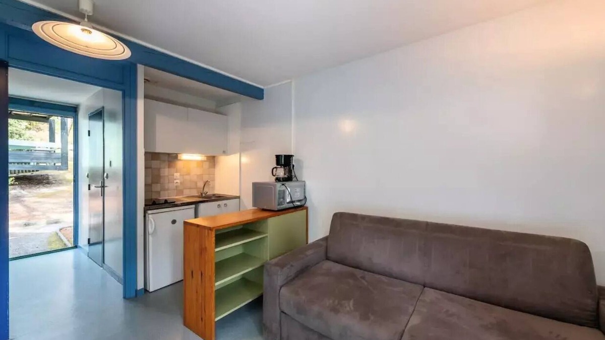 Maubuisson Apartment | Residence Domaine Les Cavales - Studio 3 people with covered balcony