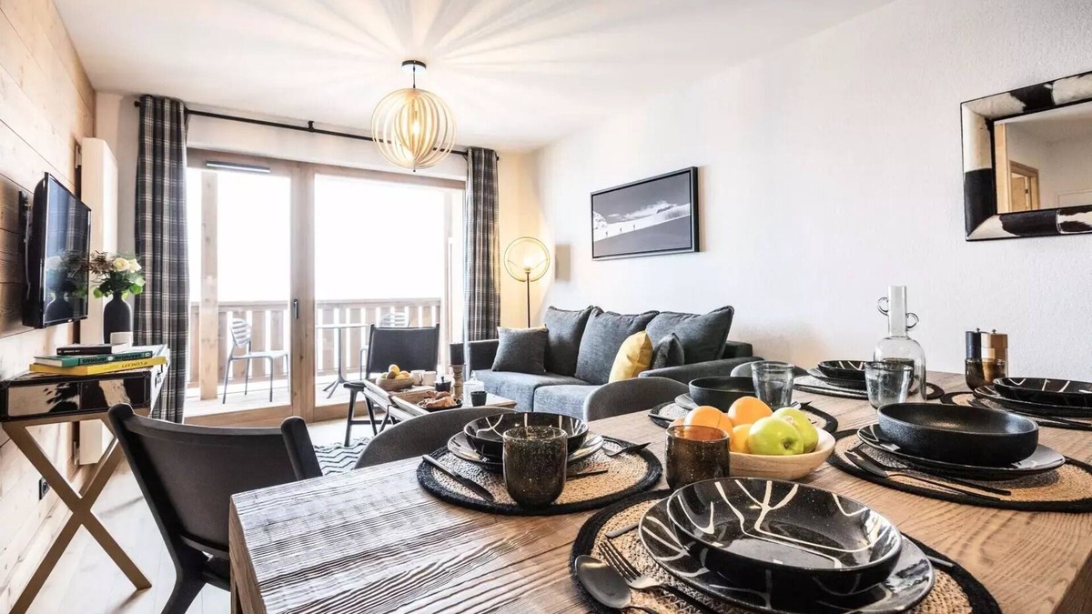 Montalbert Apartment | Residence Terresens Le Snoroc - 3 Room Cabin Apartment 6/8 People