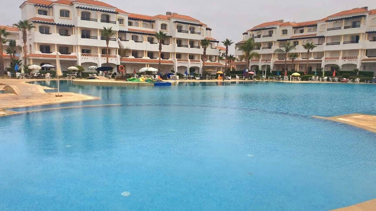 Sidi Rahal Apartment | Residence Garden beach2 Sidi Rahal Sea & Pool view