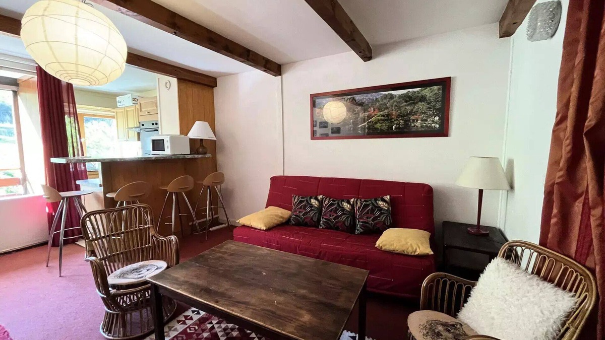 Le Sauze Apartment | Residence La Cbu - 2 Rooms for 6 People
