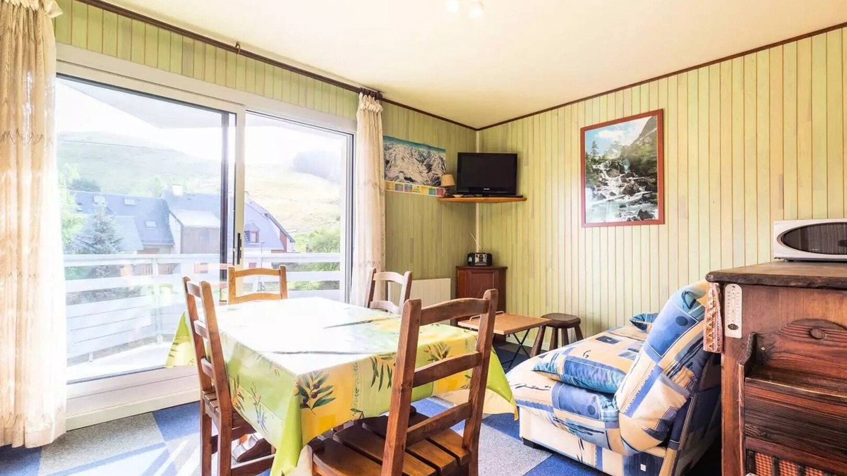 Loudervielle Apartment | Residence Le Louron - Studio 4 people Peyragudes-Côté Peyresourde