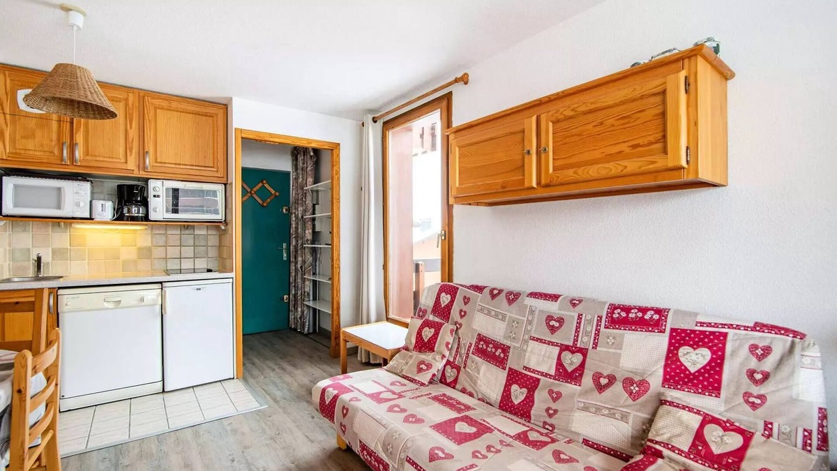 Plagne Soleil Apartment | Residence Les Drus - 2 Rooms 4/5 pers - THE DRUS - PLAGNE SOLEIL