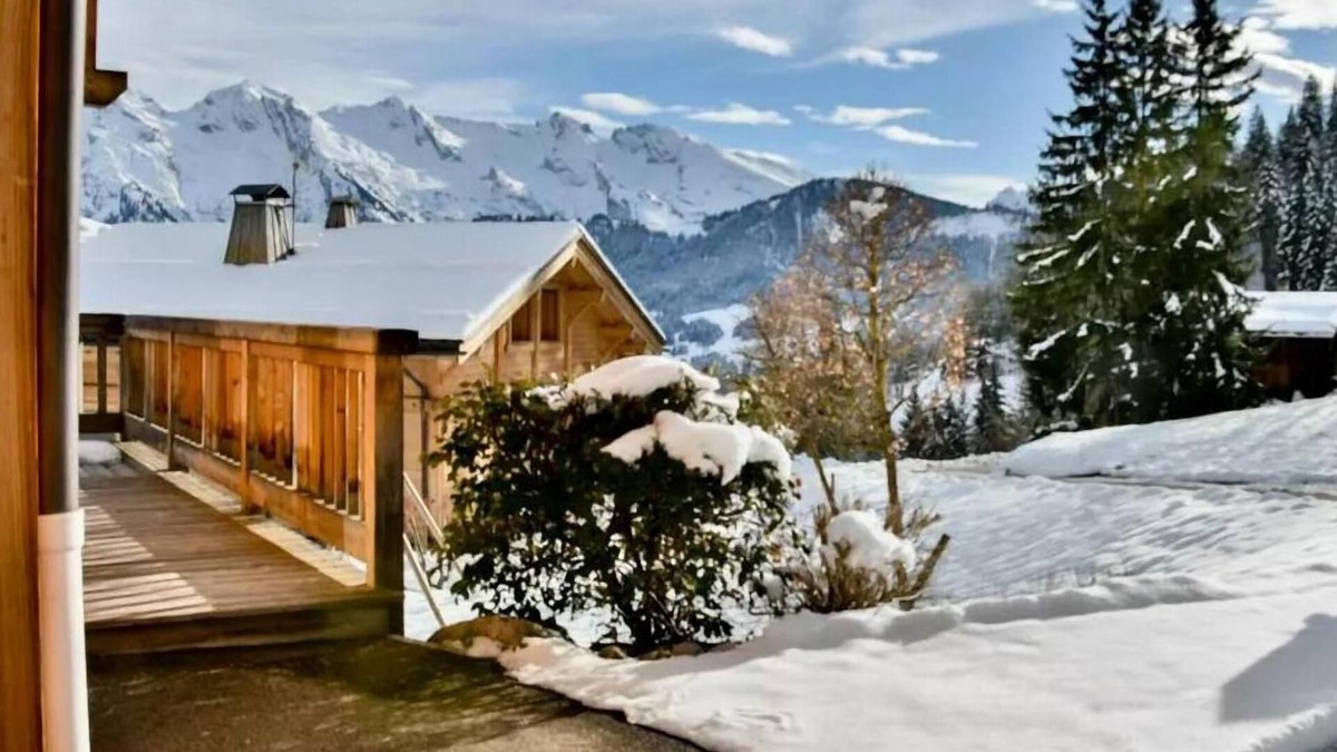 Le Grand-Bornand Ski Chalet | Residence Les Botes Rouges-le Grand Bornand - Les Boots Rouges : Magnificent independent chalet for 8 people, 5 bedrooms