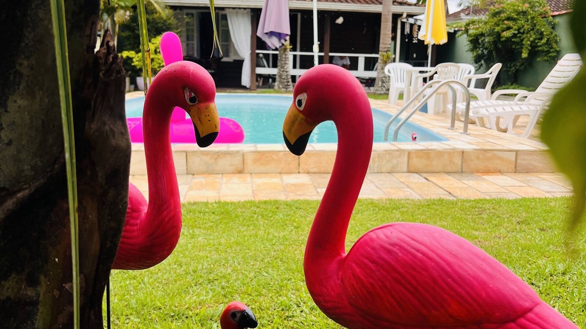 Morretes House | Residencial Flamingo em Morretes, Casa Charmosa, com Piscina Ideal Para Família