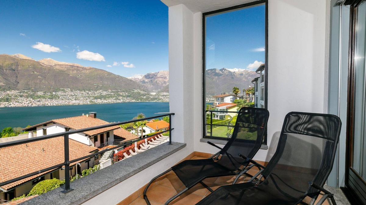 Piazzogna Apartment | Residenza Miralago Apt. B16 by Interhome