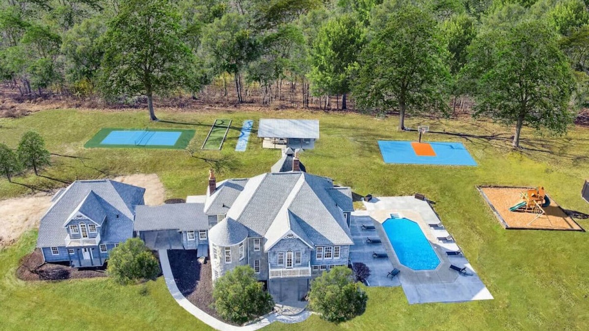 Logan House | Resort backyard | Pool | Game Room | Basketball