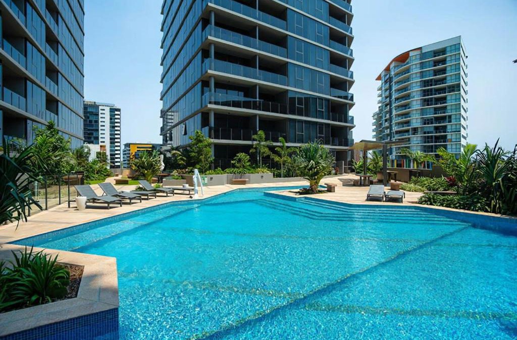 South Brisbane Apartment | Resort Living 2BR with Pool Spa Gym & Parking