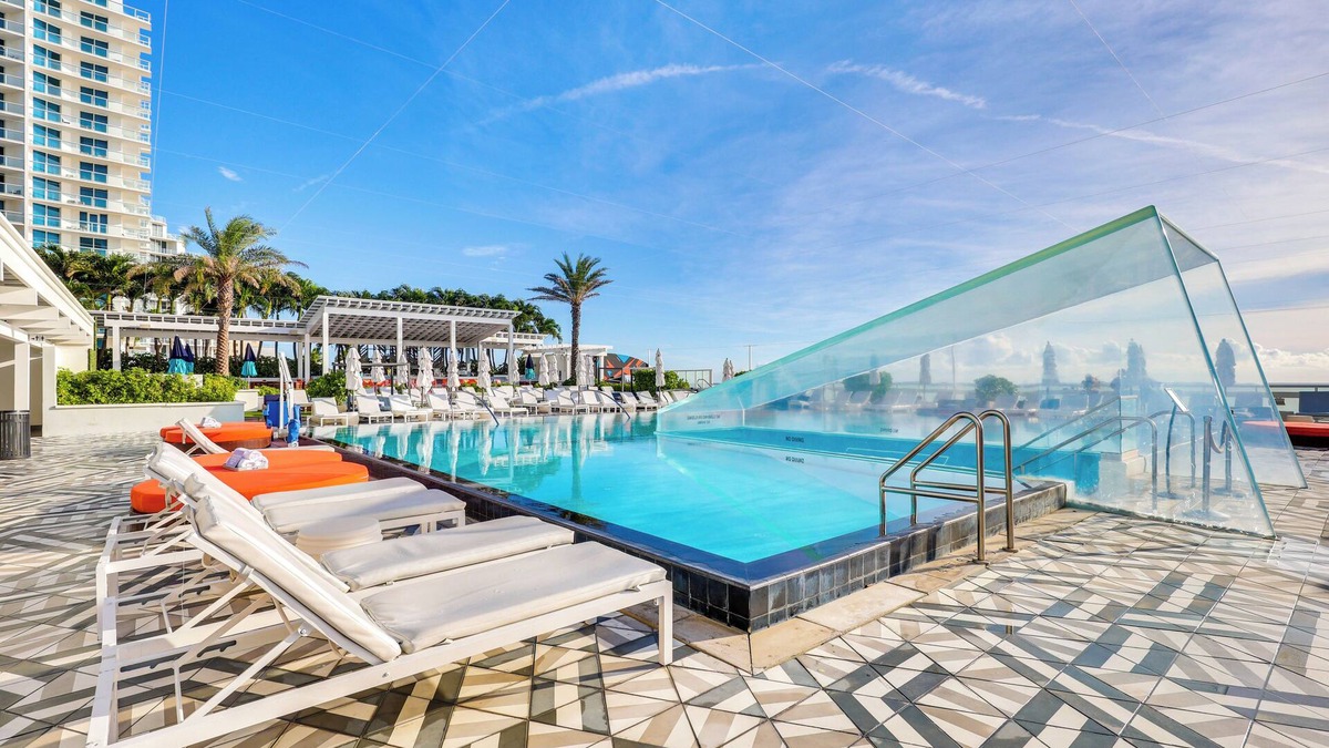 Barrier Island Apartment | Resort-style Fort Lauderdale Condo: Balcony & View