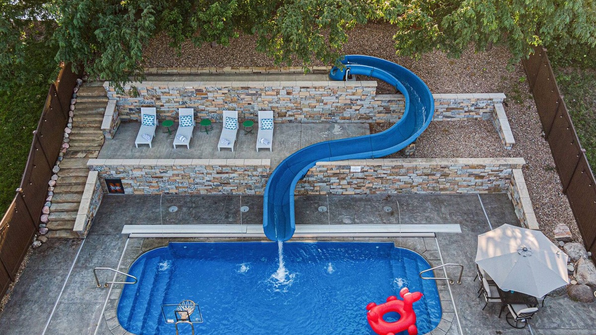 Lincoln House | Resort Style Gem, Pool, Amazing Slide!