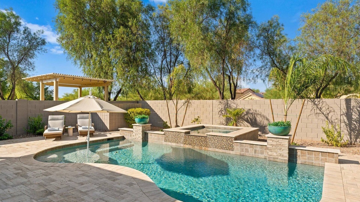 San Tan Valley House | Resort Style Pool and Luxury Touches - Modern, Bright, and Clean