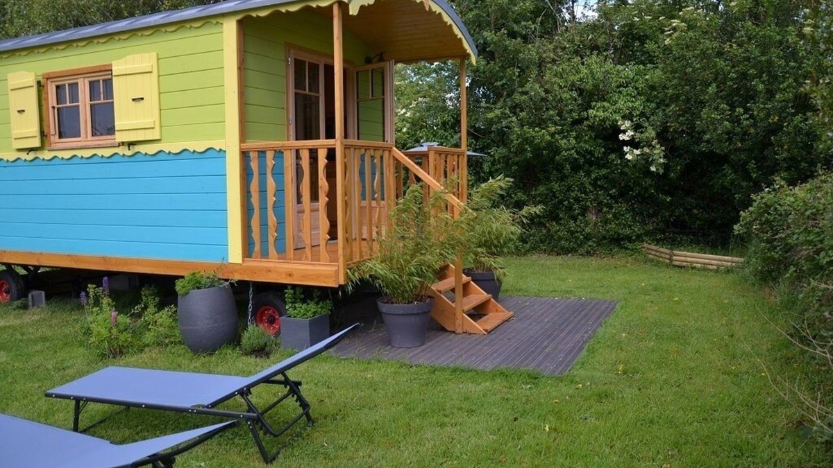 Pont-Audemer - Val de Risle House | Rest and well-being in a comfortable gypsy caravan 1/2 hour from Honfleur and Rouen