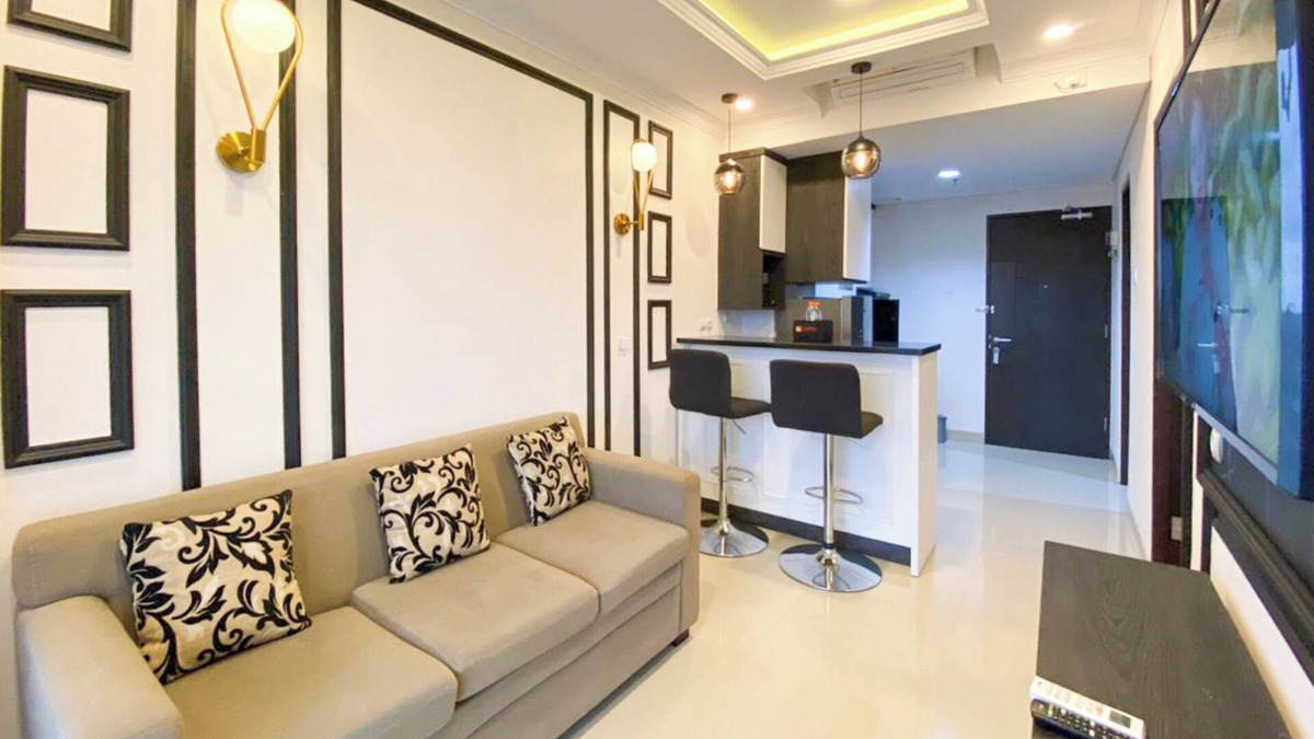 Mlati Apartment | Restful And Elegant 1Br Patraland Amarta Apartment