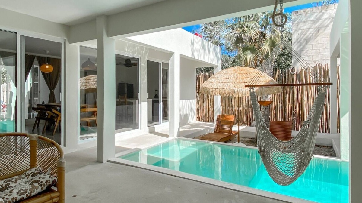 Chemuyil House | Retreat in the jungle in this beautiful Villa private pool-10 min to the beach!
