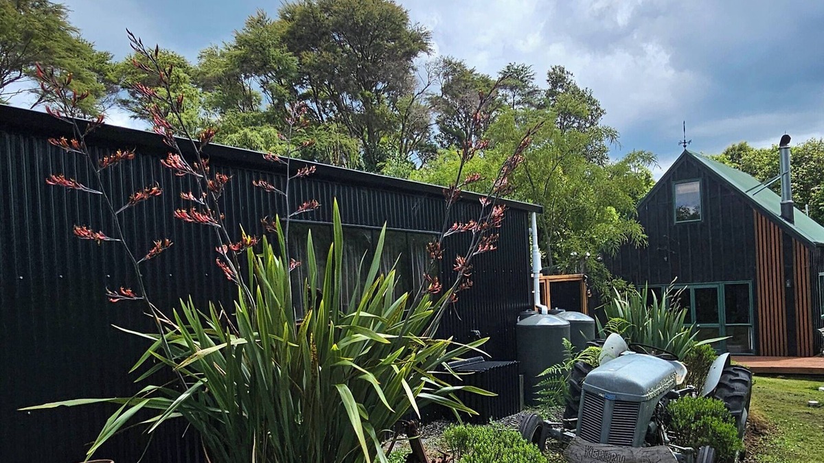 Ngaruawahia Cottage | Retreat into nature, in rural Ngaruawahia.nRelax in the outdoor bath.