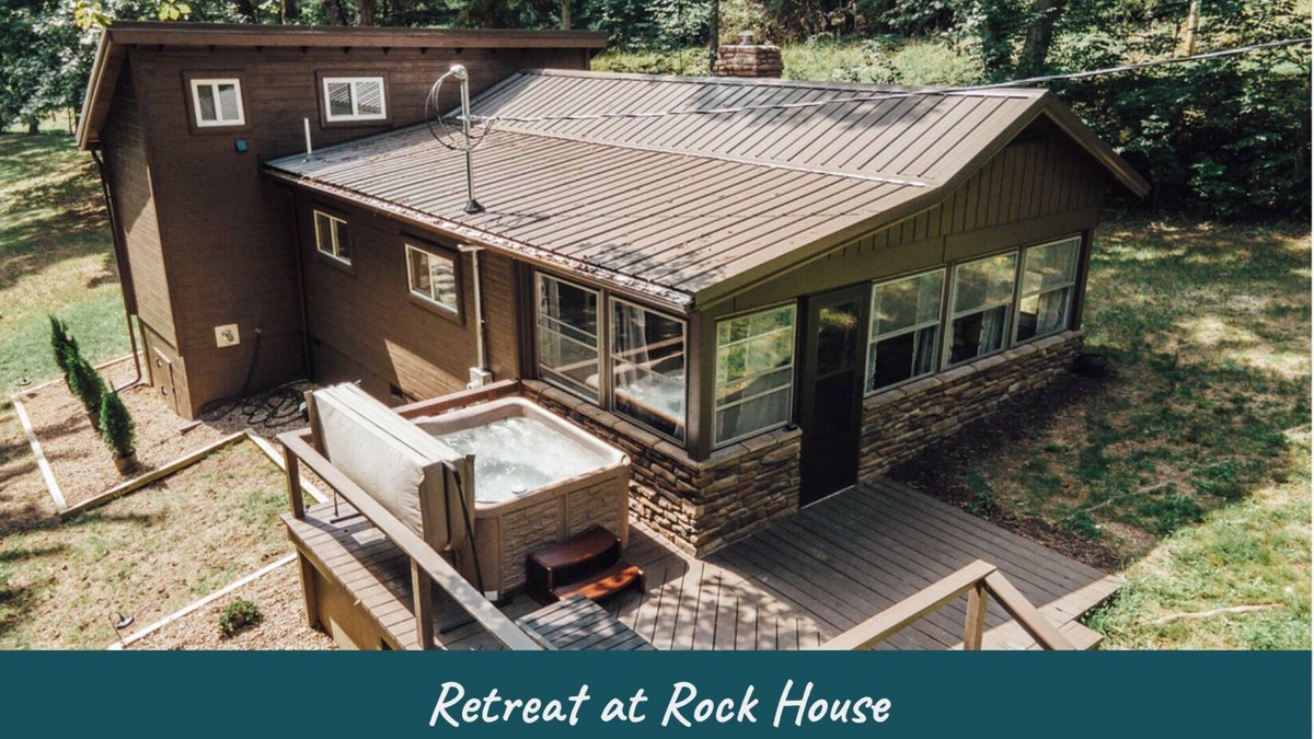 Laurelville Cabin | Retreat @ Rock House: Rustic + Updated w/Hot Tub