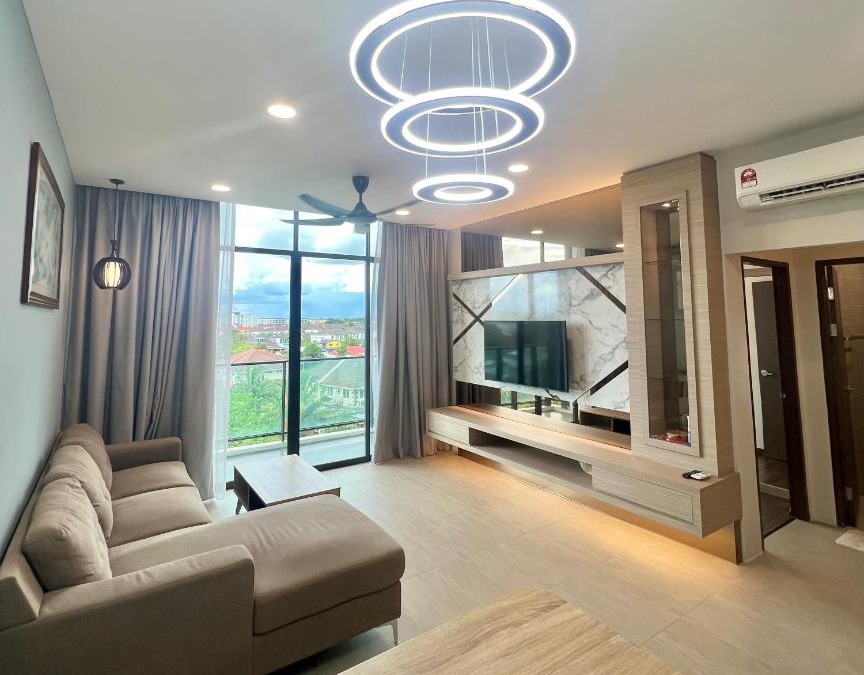 Kampung Stampin Apartment | Rex-apartment 3room near new Kpj Saradise Bdc