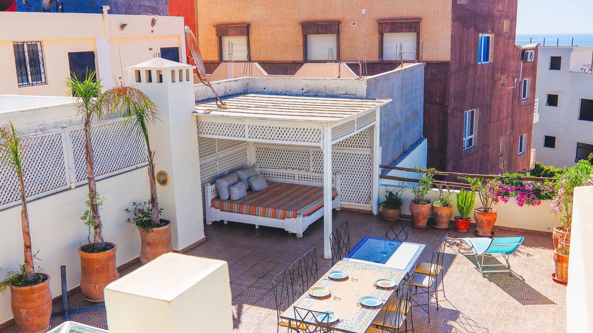 Tamrhakht Villa | Riad Mirabelle-Villa-Mobility bath-Ocean view