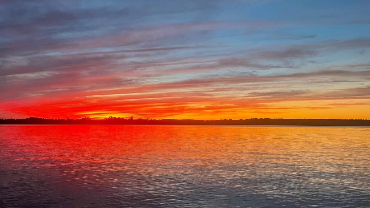 Roseneath Cottage | Rice Lake Retreat amazing sunsets, great fishing and hiking trails close by