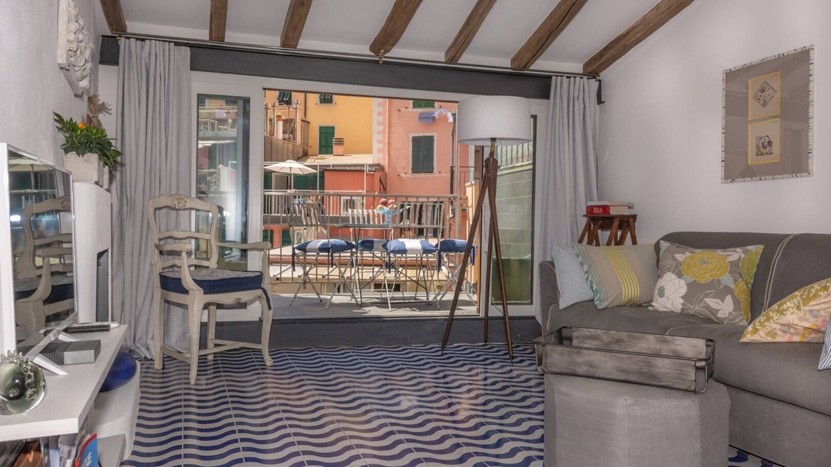 Riomaggiore House | Riomaggiore - Cinque Terre - House with terrace on the marina