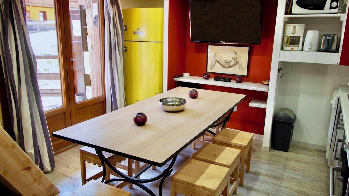 Risoul Apartment | Risoul - Studio 08 - Fully equipped - WIFI - 30m² - Foot of ski area