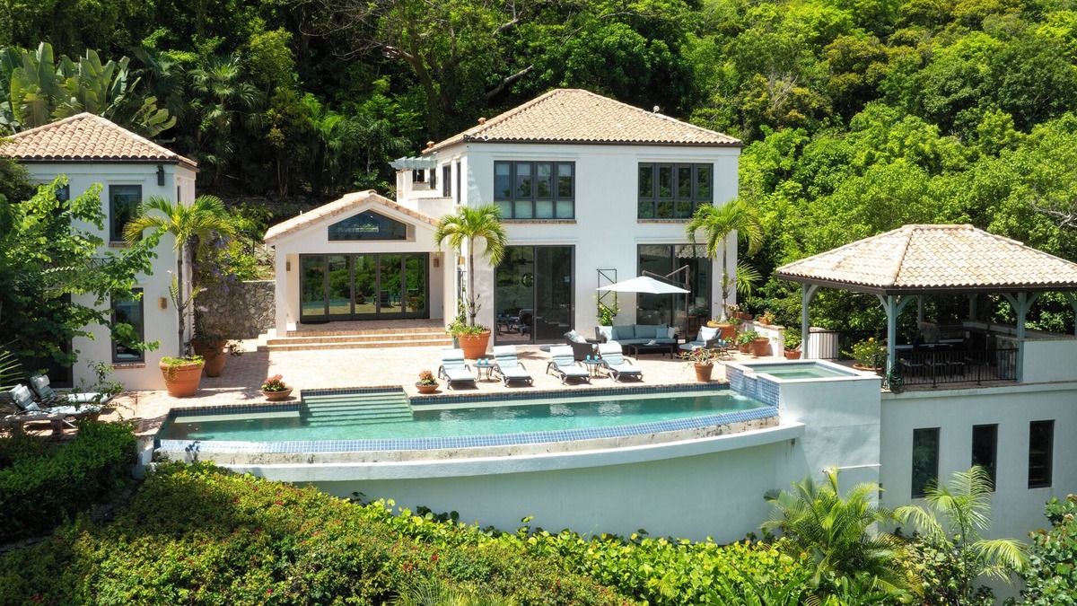 Maho Bay Quarter House | Rivendell, Located in St. John’s prestigious Peter Bay Estates.