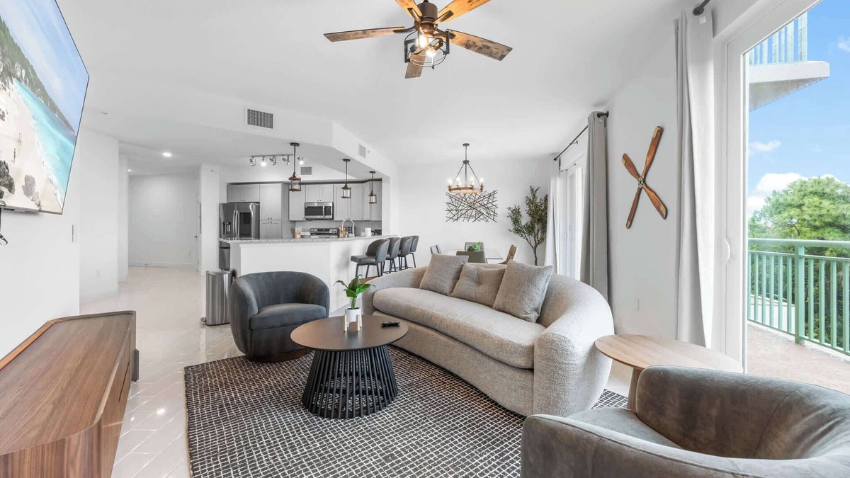 Merritt Island Condo | RIVER FLY IN: Garden View