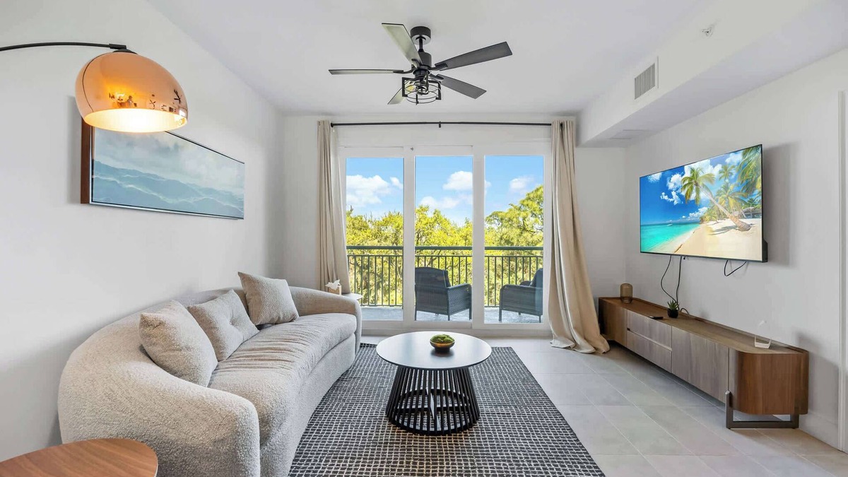 Merritt Island Condo | RIVER FLY IN: Garden View
