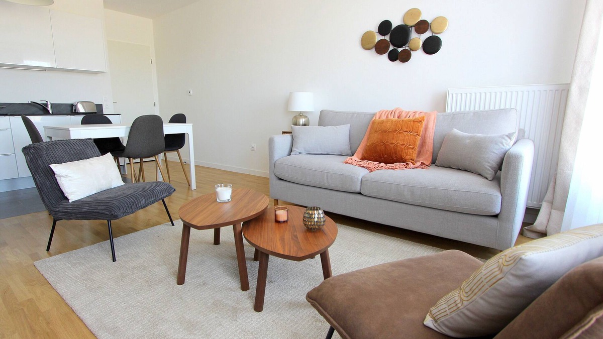 Chessy Apartment | RIVER1 - Disneyland view - Apt 6 people in Chessy
