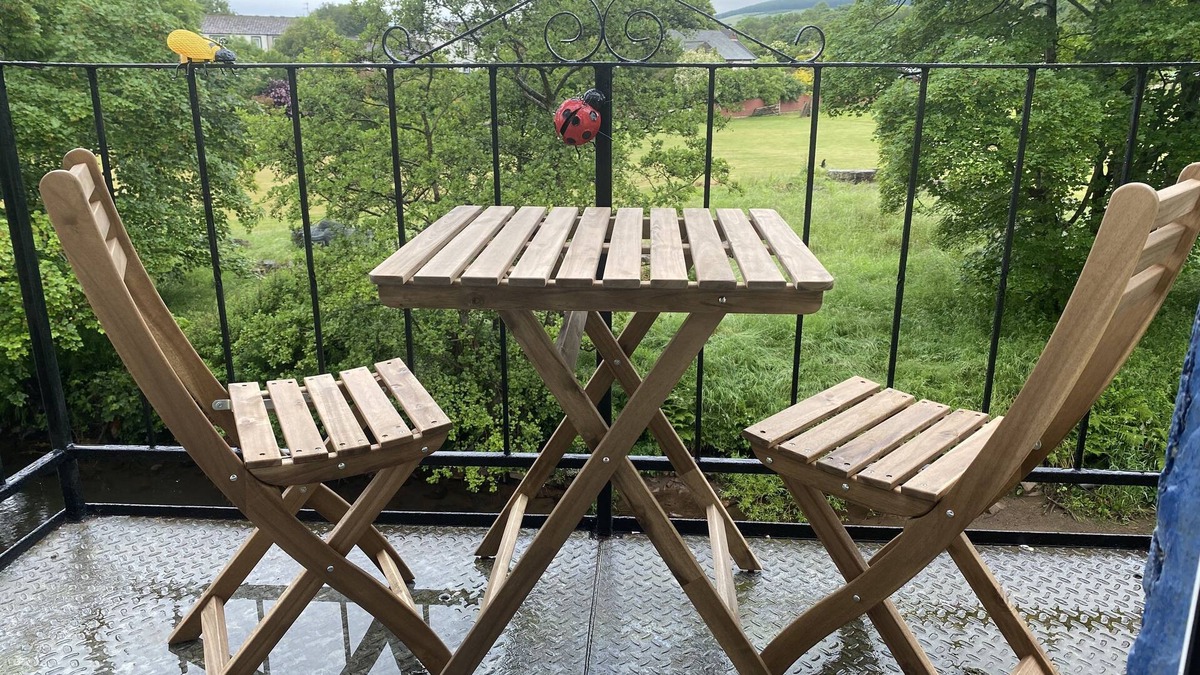Egremont Cottage | Riverbank Cottage Lake District, Double Balcony