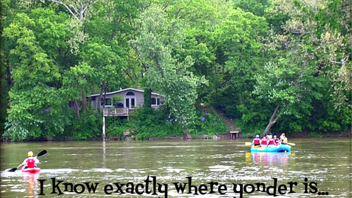 Millville Cottage | RIVERFRONT COTTAGE- The Neon Moon