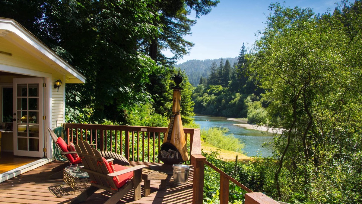 Northwood Cottage | Riverfront Cottage in Wine Country - Seasonal River Access - Dogs Stay for Free!