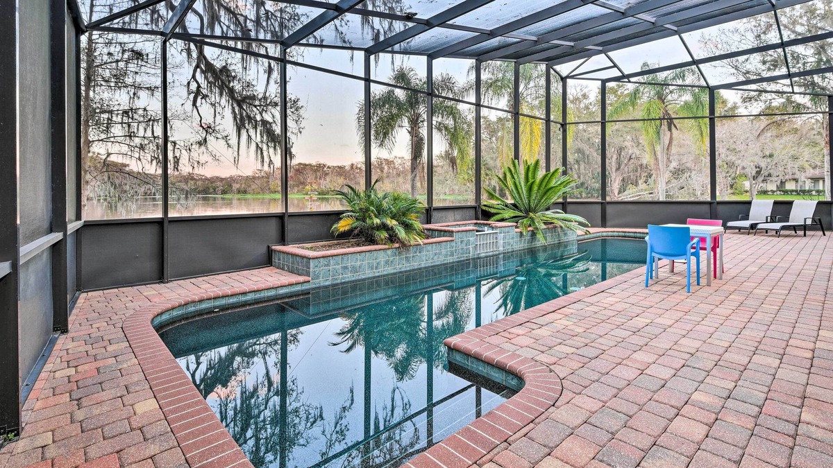 Glenwood House | Riverfront DeLand Home w/Pool, Near Daytona!