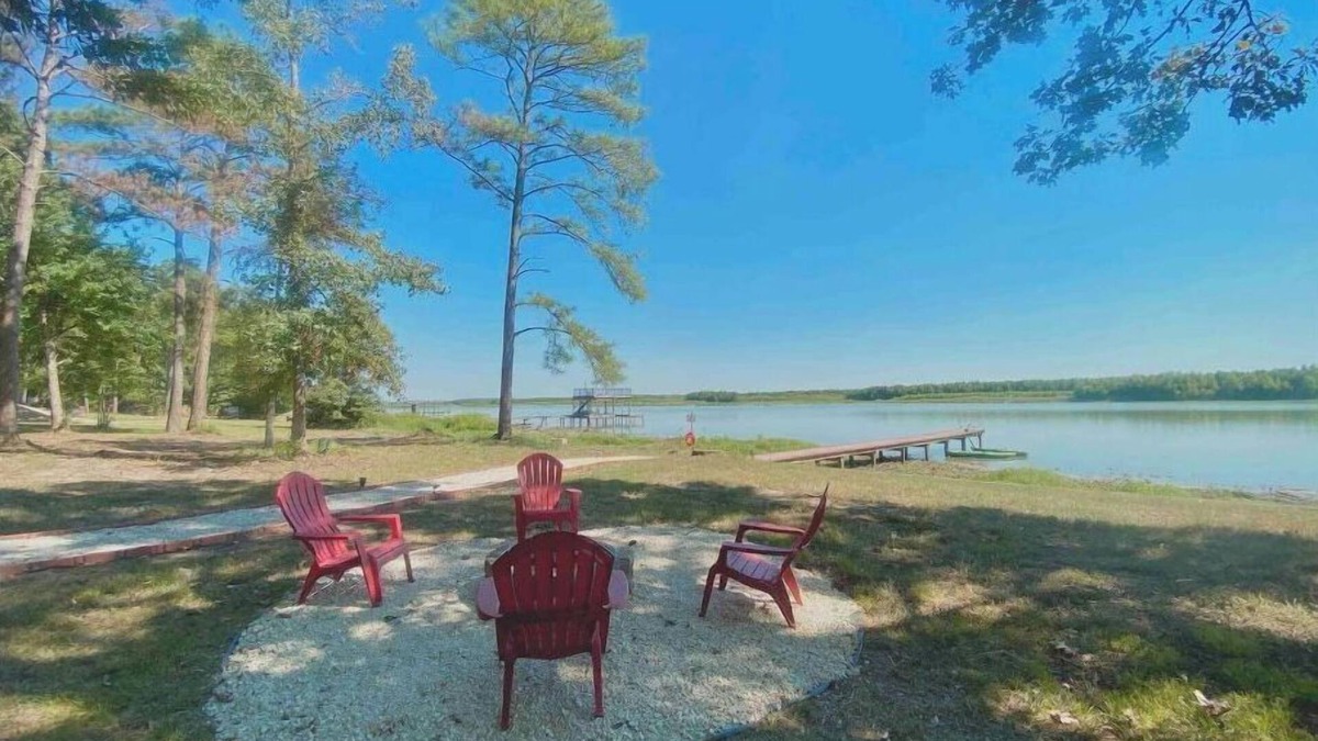 Trinity House | Riverfront home with hot tub, playground, kayaks, and amazing panoramic views!