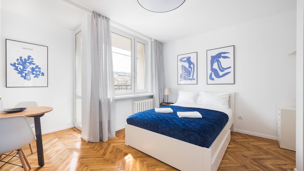 Powisle Apartment | Riverside Comfort Studio