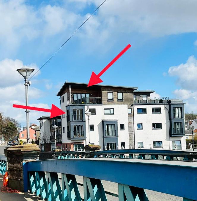Balloch Apartment | Riverside View Penthouse in Balloch, Loch Lomond