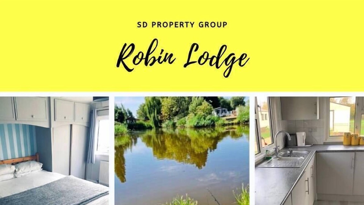 Welney House | Robin Fishing Lodge - Sleeps 6