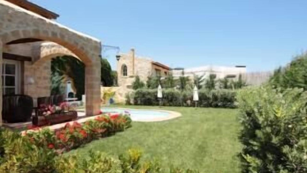Platanias Town Villa | Rock House's Villa Rhapsody Secluded with private pool and garden very quiet.