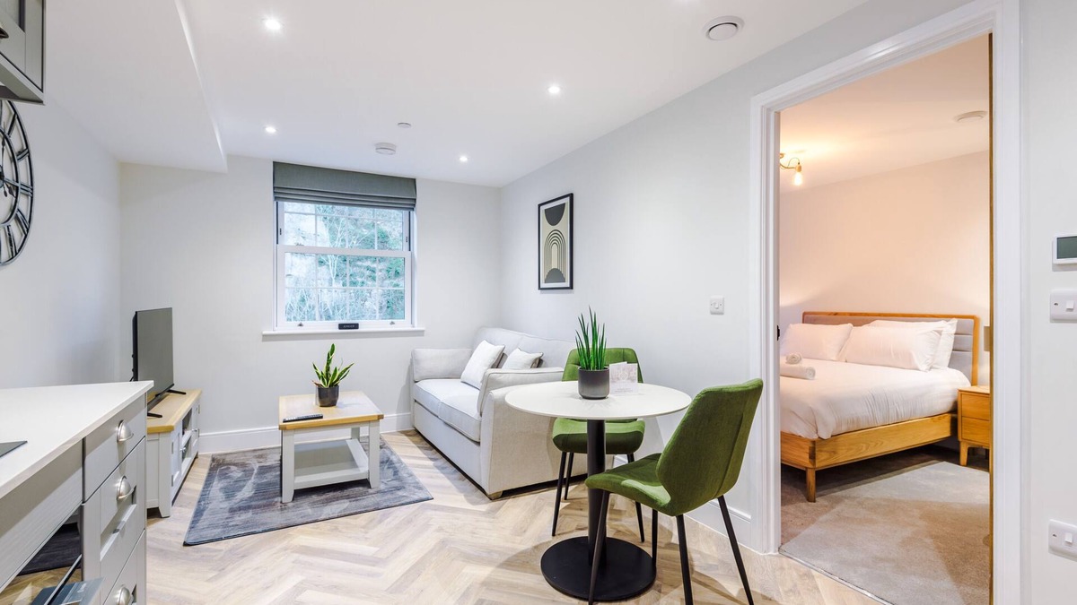 Stoney Middleton Apartment | Rock Mill | Deluxe 1-Bed Apartment