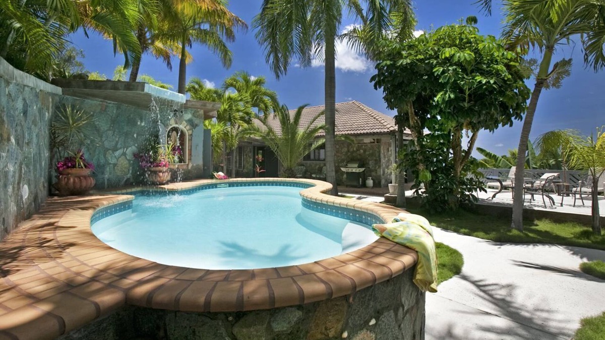 Estate Dorothea Villa | Rockworks Villa- off the beaten path for peace and tranquility