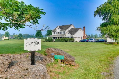 Leesburg Apartment | Rocky Vines Wine Country Retreat with Fire Pit