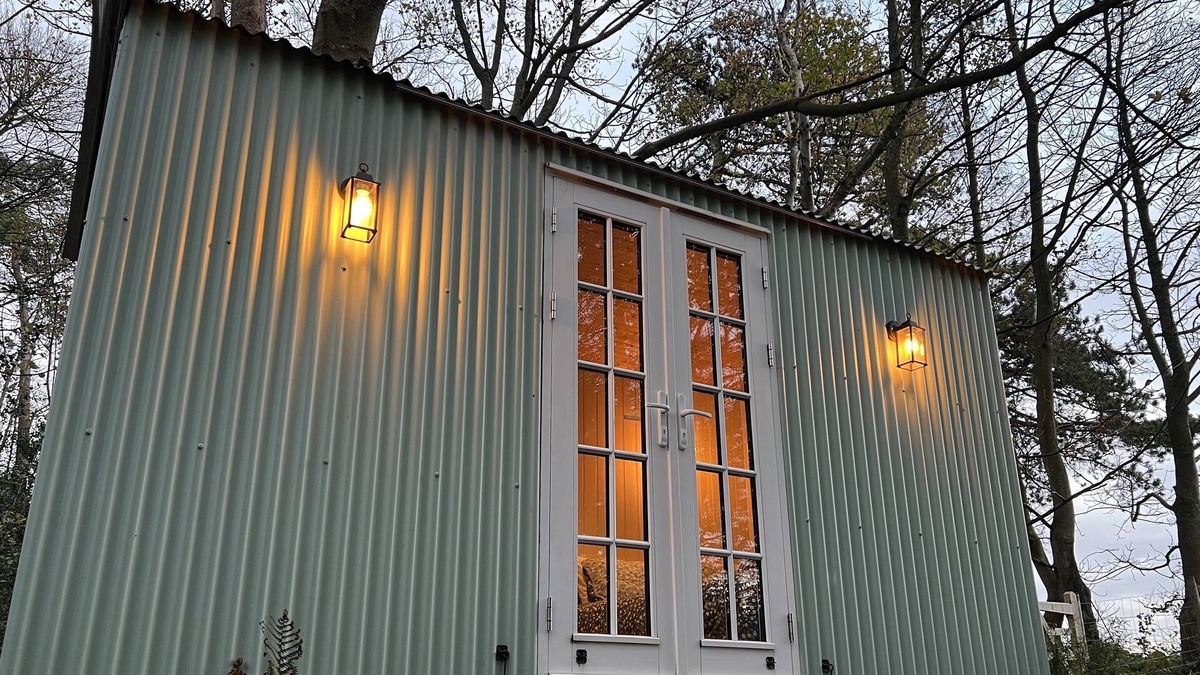 Heathfield Cabin | Rolling Folly Shepherds Hut in the Woods