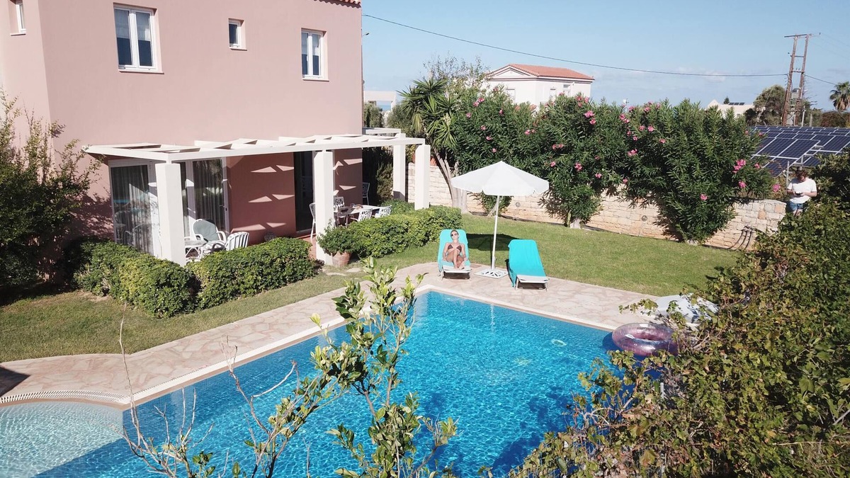 Prinos House | Romance in quiet idyll - villa with private pool, wifi | Prinos, Crete