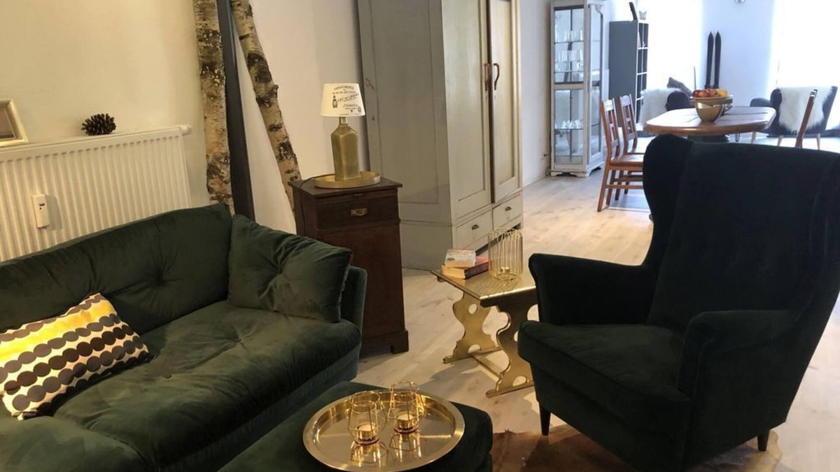Muerlenbach Apartment | Romantic 6-Bett-Ferienw.Bad/WC, wheelchair accessible - Hof Grindelborn